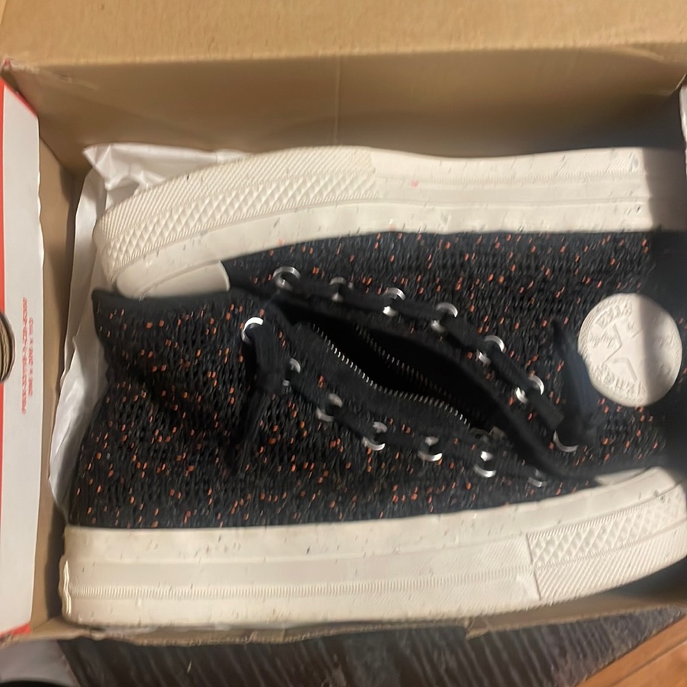 Women converse